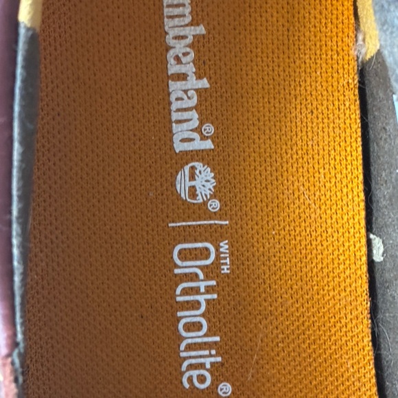 Timberland Women’s Leather Lug Sole Oxford Shoes – Burgundy – Size 6 - Picture 7 of 7